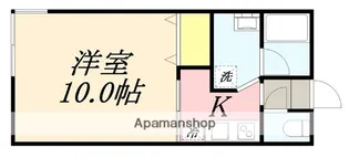 ヴィラエンジェル(VILLA ANGEL)【202号室】の間取り