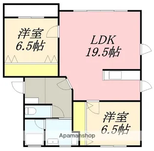 SAKURA HEIGHTS【202号室】の間取り