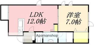 プチボヌール【202号室】の間取り