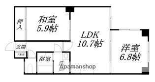 ピアコート21(PEER COURT21)【204号室】の間取り
