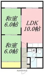 ピアコート21(PEER COURT21)【201号室】の間取り