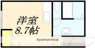 メゾンドフラッシュ富岡【4階】の間取り