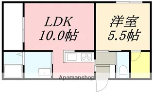 リコケット【102号室】の間取り