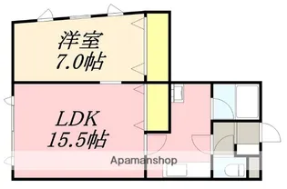 N happiness美原【301号室】の間取り