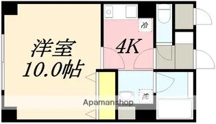 TOKU TORASUTO Ⅵ(トクトラストⅥ)【206号室】の間取り