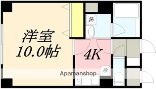 TOKU TORASUTO Ⅵ(トクトラストⅥ)【207号室】の間取り