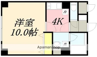 TOKU TORASUTO Ⅵ(トクトラストⅥ)【103号室】の間取り