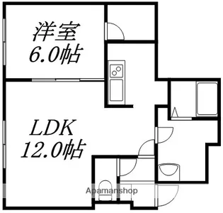 RICO KUAT(リコクアト)【301号室】の間取り