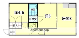 SIDEWAYS美原Ⅱ【203号室】の間取り
