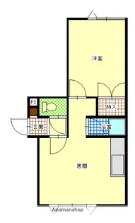 シェラトン美原【201号室】の間取り
