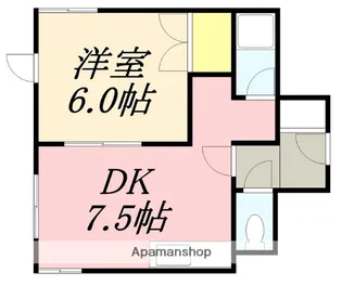 シェラトン美原【1階】の間取り