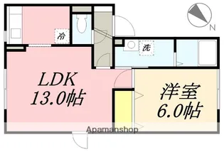 セジュールECO【1階】の間取り