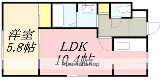 PERAZZI富岡(ペラッツィ富岡)【401号室】の間取り