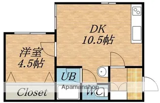 メゾンM【1階】の間取り
