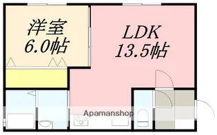 コスモレジデンス中島【101号室】の間取り