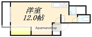パークコート中島【306号室】の間取り