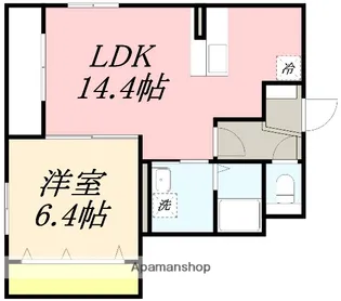 LA BELLMA(ラベルマ)【1階】の間取り