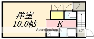 中島ハイム【2階】の間取り