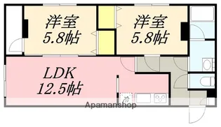ソシアルマンション・リードⅠ【108号室】の間取り