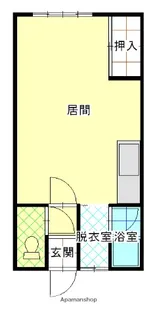 ハイツMN【101号室】の間取り