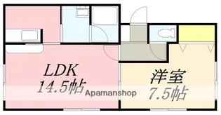 A&Kハイツ NO2【201号室】の間取り
