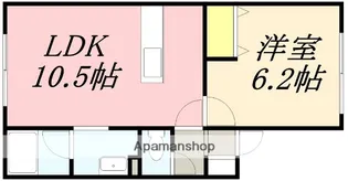 サンフラワー【102号室】の間取り