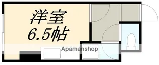 コーポHEROときわ通【3階】の間取り