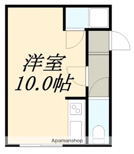 ファンロード【8号室】の間取り
