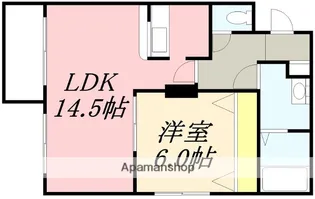 コンフォートパレス花園【2階】の間取り