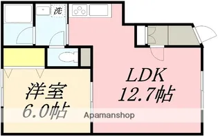 ベルフィールド【1階】の間取り