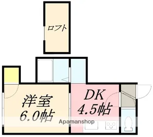 ハイツヒロⅤ【1階】の間取り