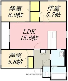 Bruin.K【3階】の間取り