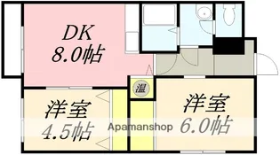 メゾン・ド・K【5階】の間取り