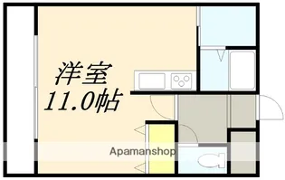 サンヒルズ【2-A号室】の間取り