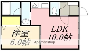 日吉パーソンズⅠ【201号室】の間取り