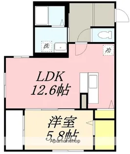 ソル・サリエンテ(SOL SALIENTE)【2階】の間取り