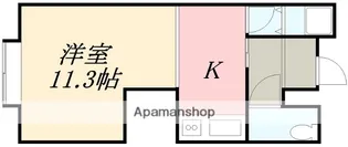 メゾンチュリス【2階】の間取り