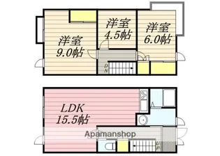 グットホーム深堀【2号室号室】の間取り