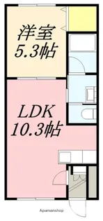 ピュアパレス深堀【207号室】の間取り