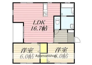 リヴェール深堀(リヴェールフカボリ)【303号室】の間取り