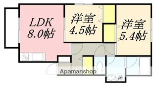ペリーランド【302号室】の間取り