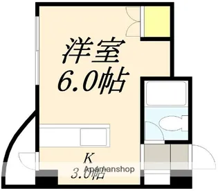 マンションPASSO(マンションパッソ)【503号室】の間取り