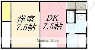 メゾン白楊館【105号室】の間取り