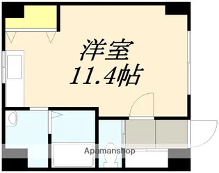 PASSION−Ⅰ【401号室】の間取り