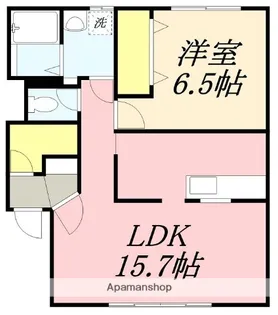 メゾンドA【A11号室】の間取り
