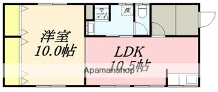 グリーンハイツ【C1階号室】の間取り