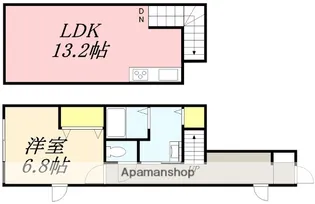JASMINE(ジャスミン)【J5号室】の間取り