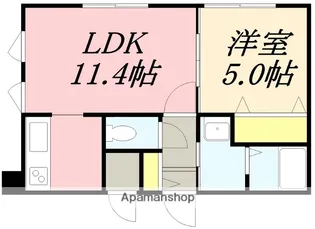 PERAZZI松陰(ペラッツィ松陰)【2階】の間取り