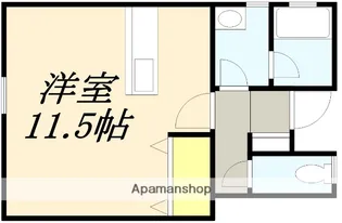 はうす茂【B号室】の間取り