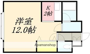 ヒルトン函館ベイ【202号室】の間取り